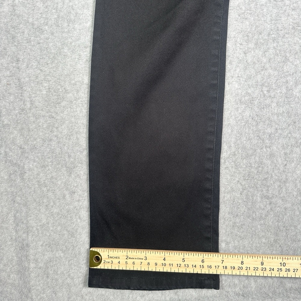 Vince Men's Pants Size 32 Black Slim‎ 5-Pocket Stretch Chino - Picture 7 of 8